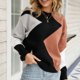 thumbnail image 4 of Gibobby SuéTer Mujer Invierno Underlay Diamond Pullover Sweater Manga larga Cuello redondo High End Street Trendsetter Oversize Sweater(A,XG), 4 of 6