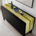 thumbnail image 5 of Yellow Table Runner 72 Inches Long, Retro Oil Painting Modern Abstract Art Aesthetics Kitchen Coffee Dining Table Decoration for Home Party Birthday Wedding Home Decor 18x72 Inches, 5 of 8