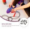 thumbnail image 3 of EeaseCA 150 Pcs Shoelace Rope Head Caps Shoe Lace Tips Metal Rope Buckles Tail Clips, 3 of 8