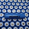 thumbnail image 1 of Batería de litio recargable 18650 3.7V y 1200mah para dispositivos digitales y Banco de energía, 1 of 1