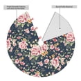 thumbnail image 2 of Sikiie Vintage Floral 30-48 inches {designName} Print Christmas Tree Skirt Snowman Xmas Tree Skirt with Edge Christmas Decorations for Holiday Party36", 2 of 7