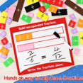 thumbnail image 4 of Math Manipulatives Torlam Magnetic Fraction Tiles & Circles, 4 of 7