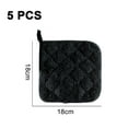 thumbnail image 2 of Kitchen Cooking Companion, Silver Stone Lining Potholders with Quilted Cotton, Safe Heat Resistant Grip for Oven Mitts, Easy to Clean Set for Daily Culinary Adventures, 2 of 5