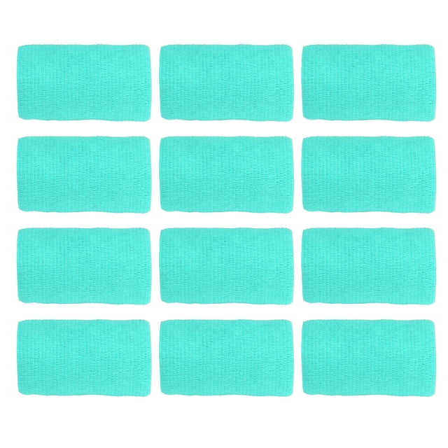 12 Pcs Bandage Bandage en Latex Élastique Auto-Adhésif Support Chiens Chevaux Chats