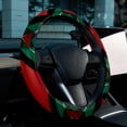 thumbnail image 6 of Palestine 14.5 Inch Printing PVC Leather Car Wheel Cover Auto Accessories Steering Wheel Cover, 6 of 6