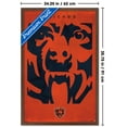thumbnail image 3 of NFL Chicago Bears - Logo 25 Wall Poster, 22.375" x 34" Framed, 3 of 5
