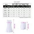 thumbnail image 5 of Big Girls Golf Tennis Sports Sleeveless Athletic Active Dress with Safety Inner Pockets Shorts, 5 of 5
