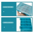 thumbnail image 4 of Shisuyan 2Pcs Hardware Plastic Storage Box Compartments Storage Box Double Sided Organizer Box for Small Parts, 4 of 9