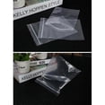 thumbnail image 3 of 100 bolsas de vacío pequeñas transparentes, bolsas de plástico con cierre hermético y resellable para almacenamiento de alimentos y mini utensilios de cocina., 3 of 5