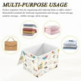 thumbnail image 7 of Graph Chart Mathematic Foldable Storage Bin with Lid and Handle Collapsible Storage Box 16.5 x 12.6 x 11.8 inches, 7 of 7