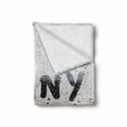 thumbnail image 2 of Rainy Day Soft Flannel Fleece Throw Blanket, Blurred Background Photo of Raindrops on Window Effect Design Autumn Weather, Cozy Plush for Indoor and Outdoor Use, 50" x 60", Camel White, by Ambesonne, 2 of 6