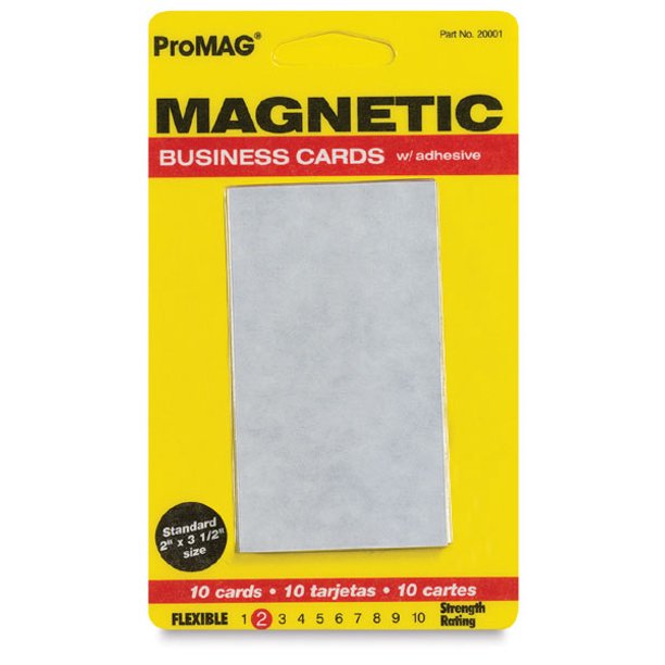 Adhesive Business Card 10Pack