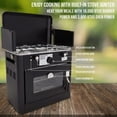 thumbnail image 6 of Hike Crew 2-Burner Gas Camping Stove 16,000 BTU Lightweight Portable, 6 of 7