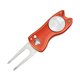 thumbnail image 1 of Herramienta de Metal Sunnimix Golf Divot con botón y marcador de bola rojo, 1 of 8