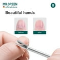 thumbnail image 4 of MR.GREEN Cuticle Pusher Dead Skin Remover Stainless Steel Manicure Tools Professional Cuticle Trimmer Nail Polish Peeler Scraper, 4 of 8
