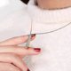 thumbnail image 2 of Hidden Message Necklace(I Love You), Hidden Secret Message Slider Necklace, 2 of 4
