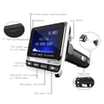 thumbnail image 4 of Coche MP3 Reproductor Bluetooth Adaptador de audio Bluetooth Transmisor de audio Bluetooth para automóvil para automóvil Muyoka Hogar, 4 of 6