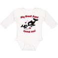 thumbnail image 3 of Inktastic My Great Aunt Loves Me Orca Family Boys or Girls Long Sleeve Baby Bodysuit, 3 of 5