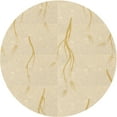 thumbnail image 1 of Ahgly Company Indoor Round Patterned Peach Beige Area Rugs, 7' Round, 1 of 6