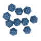 thumbnail image 2 of Polyhedral Dice, Funny 10pcs Acrylic Portable Game Polyhedral Dice  For Holiday Party For Children ANGGREK 20 lados, 2 of 8