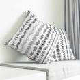 thumbnail image 3 of Black Botanical Pillow Covers 24x24 Inch Decorative Throw Pillow Cover, Modern Farmhouse Tropical Leaves Sofa Pillowcases Accent Cushion Case Home Decor Bedroom Living Room, 3 of 6