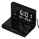 thumbnail image 5 of Reloj de escritorio multifuncional Reloj despertador de carga inalámbrica de silicona antideslizante Reloj digital ligero, 5 of 8