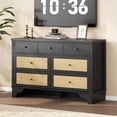 thumbnail image 7 of EastVita 7 Drawers Double Dresser with Wood Drawer Organizer for Living Room Entryway and Hallway, 7 of 7