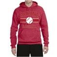 thumbnail image 2 of Wild Bobby City of Arizona Baseball Fantasy Fan Sports Unisex Hoodie Sweatshirt, Vintage Heather Red, Medium, 2 of 6