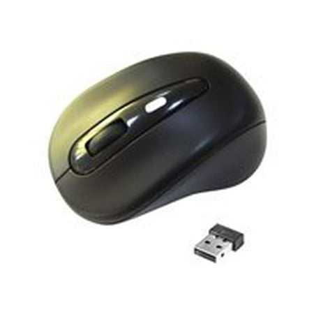Mobile Optical Retractable Mouse - Inland - Mouse - optical - wireless - 2.4 GHz - USB wireless receiver