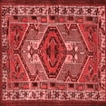 thumbnail image 1 of Ahgly Company Indoor Square Persian Red Traditional Area Rugs, 6' Square, 1 of 4