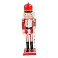 thumbnail image 2 of 15inch Wooden Nutcracker Soldier Christmas Nutcracker Soldier for Home Xmas Gift Style A, 2 of 8