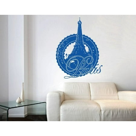  Paris  Wall  Decal wall  decal sticker mural vinyl art  