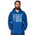 thumbnail image 4 of USAF Son United States Air Force Men Big & Tall Graphic Hoodie Brisco Brands 2X, 4 of 5