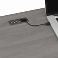 thumbnail image 5 of Bush Furniture Cabot 60" L Shaped Desk with Storage, Modern Gray, 5 of 9