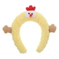 thumbnail image 6 of MLINS Adorable Cartoon Plush Hairband for Women and Girls, Cute Spa Headband for Face Washing, Makeup, Skincare, Funny Chick Hair Accessory and Photo Prop, 6 of 8