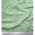 thumbnail image 1 of Soimoi Cotton Cambric Fabric Artistic Leaves Decor Fabric Printed Yard 56 Inch Wide, 1 of 3