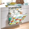 thumbnail image 2 of Yayeee Magnetic Dishwasher Cover for The Front Decoration Home Kitchen Machine Sticker Protector, Green Tomatoes, 2 of 6