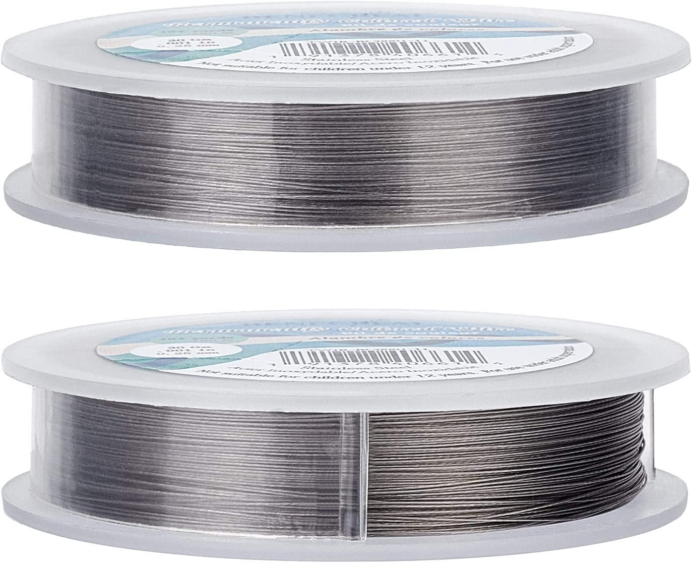 JEWELRY MAKING WIRE IRON BINDING .010 1/2 LB