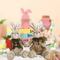 thumbnail image 4 of 2PCS Soft Plush Bunnies Stuffed Animals, Long Ear Bunny Rabbit Easter Dolls for Home Decor, 4 of 4