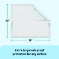 thumbnail image 5 of Medline Premium Ultrasorbs Disposable Adult Bed Pads for Incontinence, Furniture, or Pets, Extra Absorbent, 30 x 36in, 5 Count, 5 of 6