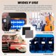 thumbnail image 3 of 12 Pcs Acoustic Foam Board,Studio Wedge Tile,Acoustic Foam Soundproof Pyramid Studio Treatment Wall, 3 of 5