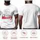 thumbnail image 5 of Camisetas gráficas informales de manga corta para hombre con texto "Feliz Navidad, Papá Noel", 5 of 8