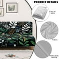thumbnail image 4 of Xoenoiee Tropical Leaves Floral Print Stretch Armless Futon Cover Futon Slipcover Elastic Couch Cover Futon Sofa Bed Covers Furniture Protector with Elastic Bottom, Machine Washable, 4 of 7