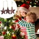thumbnail image 4 of ColoMX 18Pcs Colgantes para árboles de Navidad Adornos navideños de estrella de cinco puntas estereoscópicas, 4 of 8
