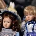 thumbnail image 5 of Uxcell 24mm Doll Eyes,2 Pcs Realistic Acrylic Eyes Plastic Half Eyeballs, Dark Blue, 5 of 6
