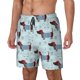 thumbnail image 1 of Balery Dachshund Dog Puppy Bañador para hombre, shorts de playa de secado rápido con entrepierna y forro de compresión-Medium, 1 of 6