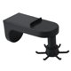 thumbnail image 1 of Organizador giratorio de 6 ganchos para utensilios de cocina, para montaje en pared o techo. Black_Wall Mount, 1 of 9