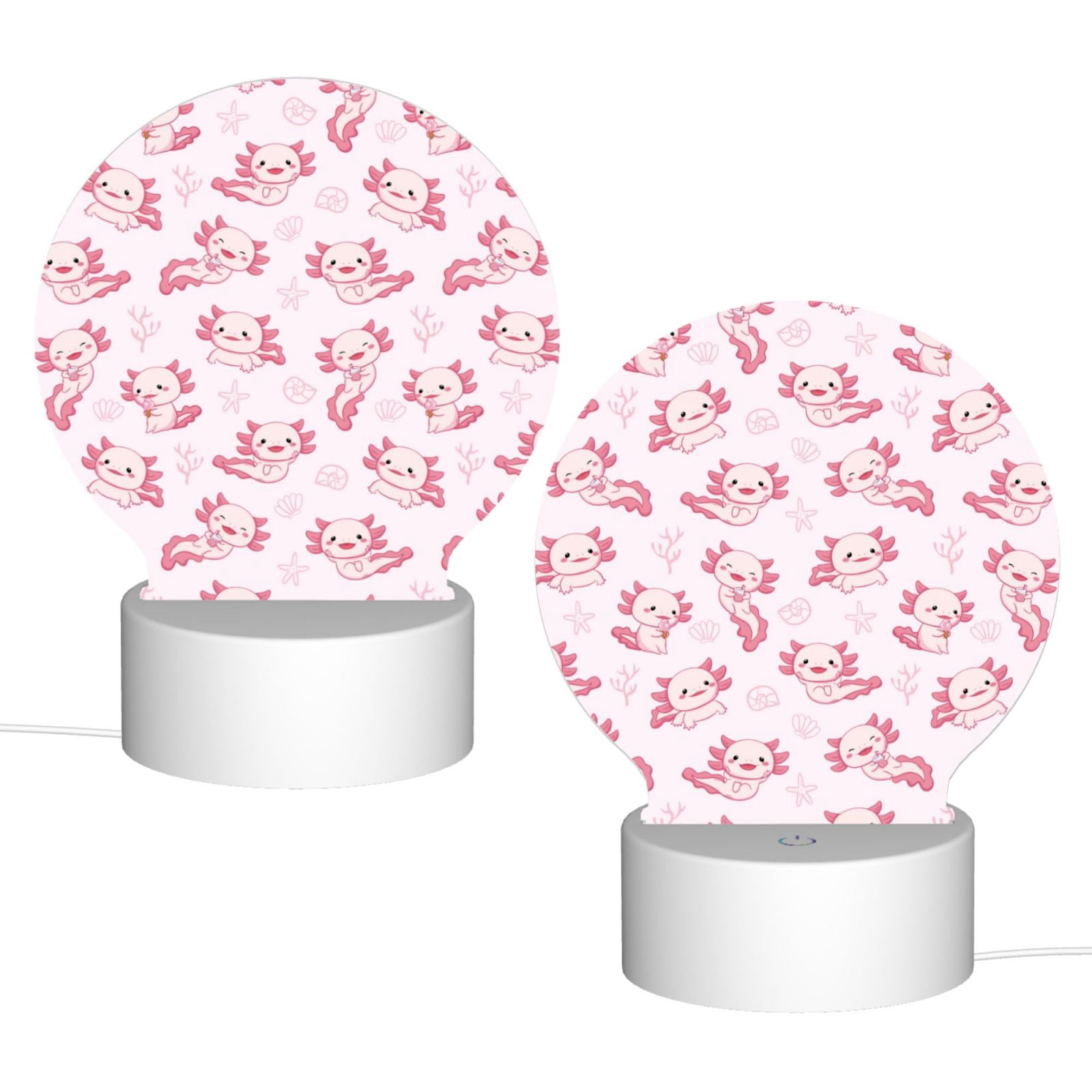 Naloa Baby Salamander Acrylic LED Night Light Custom LED Lights Personalized Nightlight Customized Gifts for Family Couples Friends