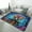 Flannel-2, variant on Magical Rainbow Deer in Winter Night Area Rugs Soft Carpet Suitable for Living Room Kitchen Bedroom Laundry Room Home Decorations