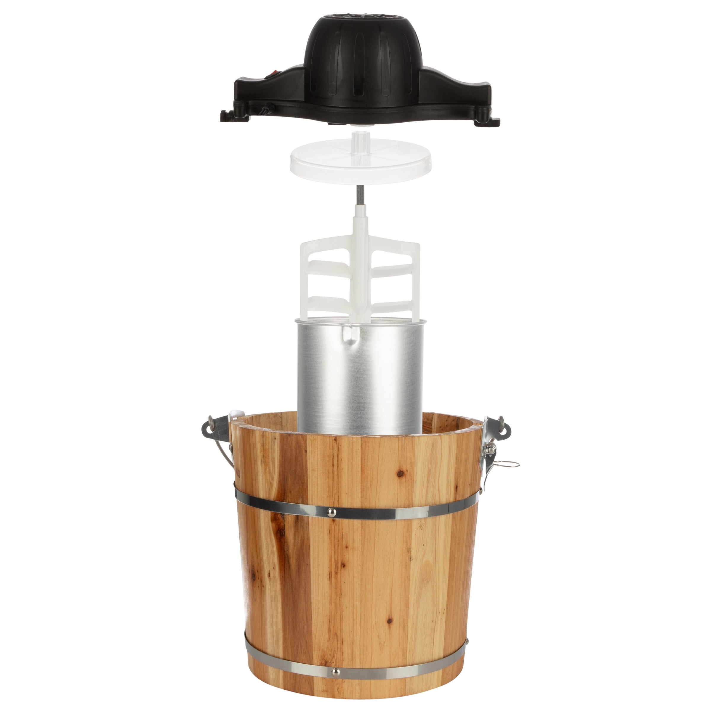 Classic Cuisine 4Qt Old Fashioned Electric Ice Cream Maker Machine